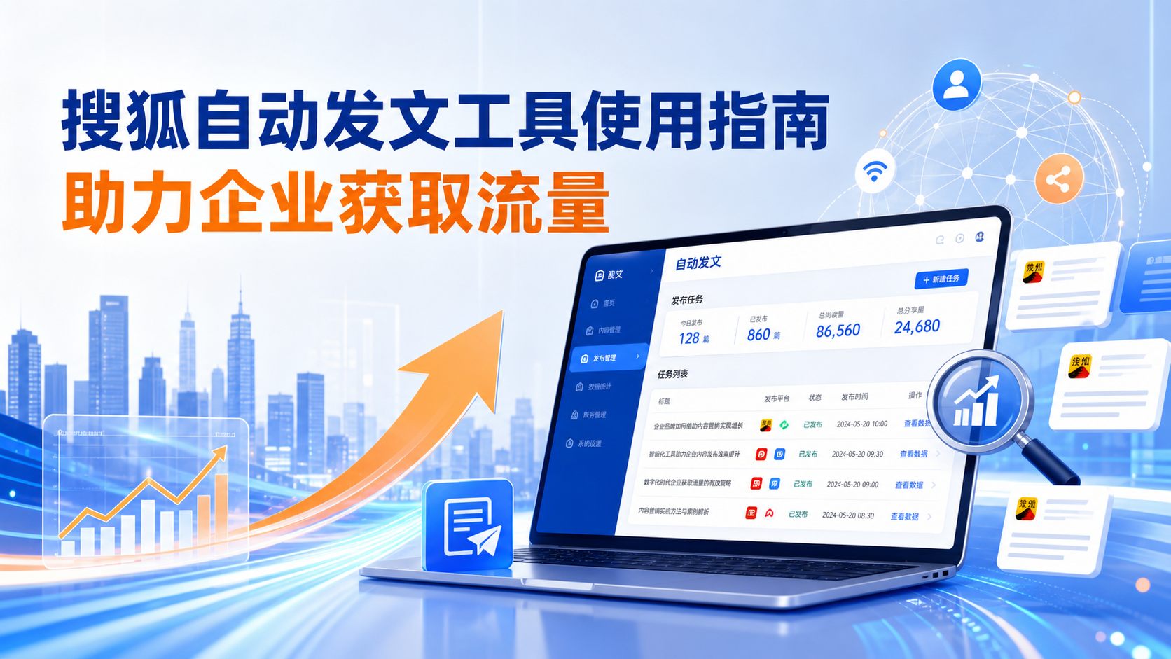 搜狐自动发文工具的使用指南：助力景德镇企业获取流量